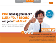 Tablet Screenshot of freshstartlawcenter.com